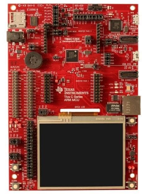 DK-TM4C129X, Tiva TM4C129X Development Board for the Tiva TM4C129x-series ARM Cortex-M4-based microcontrollers