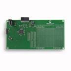 AC160214, Lighting Communications Prototyping Board allows for quick prototyping using the communications adapters