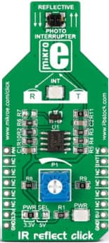 IRREFLECTCLICK, Evaluation Kit based on GP2S700HCP Photo-Interrupter