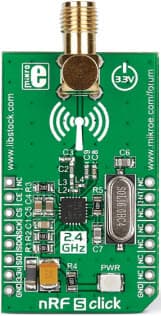 NRFSCLICK, Evaluation Kit based on nRF24L01P RF Transceiver