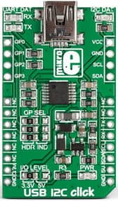 USBI2CCLICK, Evaluation Kit based on MCP2221 USB 2.0 to I2C/UART Protocol Converter