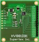 HV881DB1, 16-Channel EL Lamp Driver Demo Board