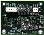 MD1213DB1, Demo Board based on the MD1213 + TC6320 High Speed ±100V 2A Pulser