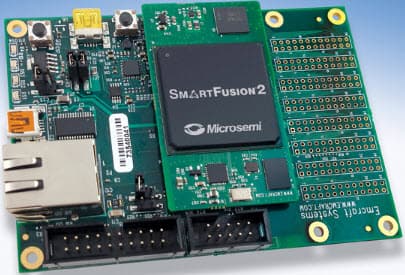 SF2060-STARTER-KIT, Linux SmartFusion2 Emcraft Systems M2S-FG484 SOM Starter Kit based on M2S060-FGG484