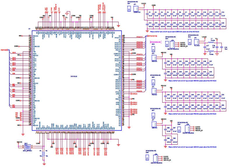 S5U13L02P00C100, Evaluation Board based on S1D13L02 LCD Controller