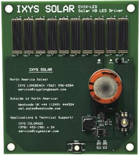 EVIX-LED, SolarBIT Evaluation Board based on LTC3454EDD Buck-Boost LED Driver