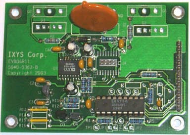 EV6R11, Evaluation Board based on IX6R11 Half Bridge Driver