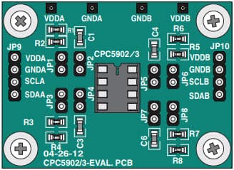 CPC5902GEV, Evaluation Board based on CPC5902G I2C Bus Repeater