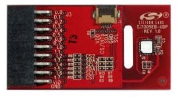 SI7005EVB-UDP, Temperature Sensor Evaluation Kit based on Si7005