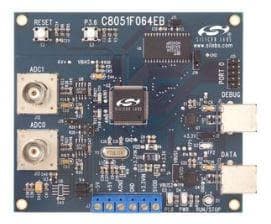 C8051F064EK, 8051 Development System for the C8051F062 MCU for Industrial applications