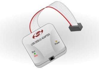 DEBUGADPTR1-USB, Evaluation Board for USB Interface to Microcontroller for Portable Computers