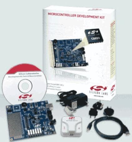 C8051T600DK, MCU Development Kit based on C8051F300 8051 MCU