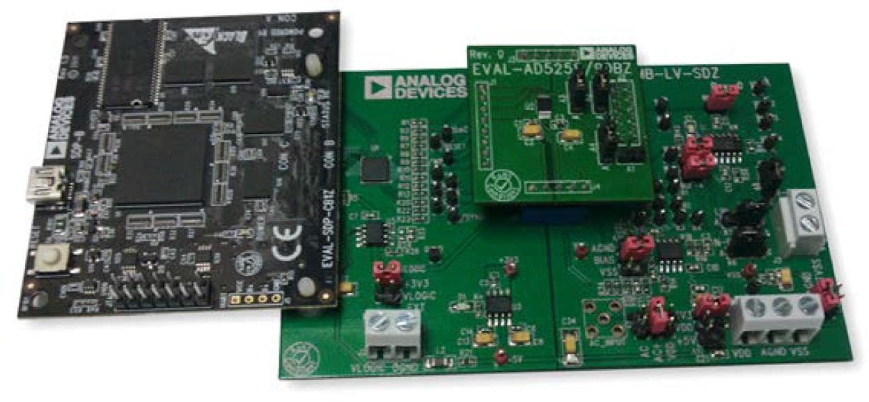 EVAL-AD5259DBZ, Evaluation Board for AD5259 single-channel, 256-position, nonvolatile memory Digital Potentiometer