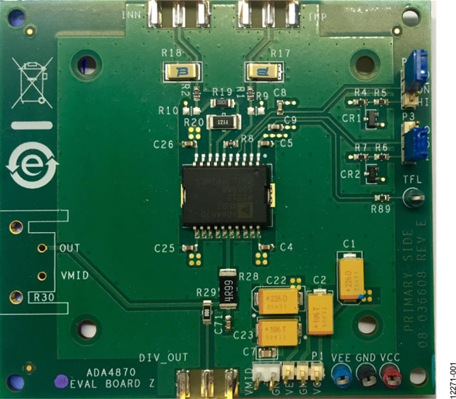 ADA4870ARR-EBZ, Evaluation Board for High Output Current Amplifier