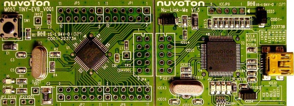 NuTiny-SDK-M051, Specific development tool for NuMicro M051 series