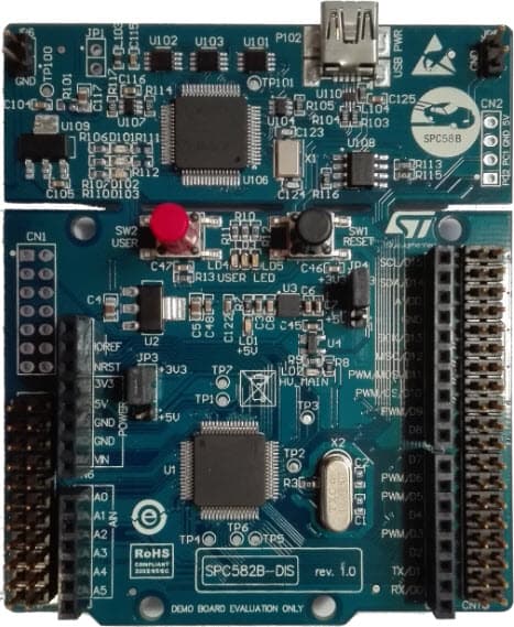 SPC582B-DIS, Discovery Kit for SPC582B Line Power Architecture MCUs