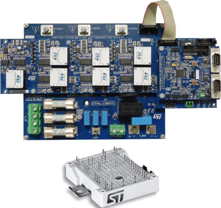 STEVAL-HKI001V1, Industrial Drive System Kit based on ACEPACK 2 Power Module