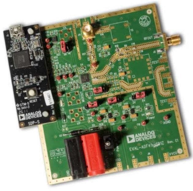 EV-ADF4002SD1Z, Evaluation Board for the ADF4002, 400 MHz PLL Clock Generator for PoE Wireless Access Point