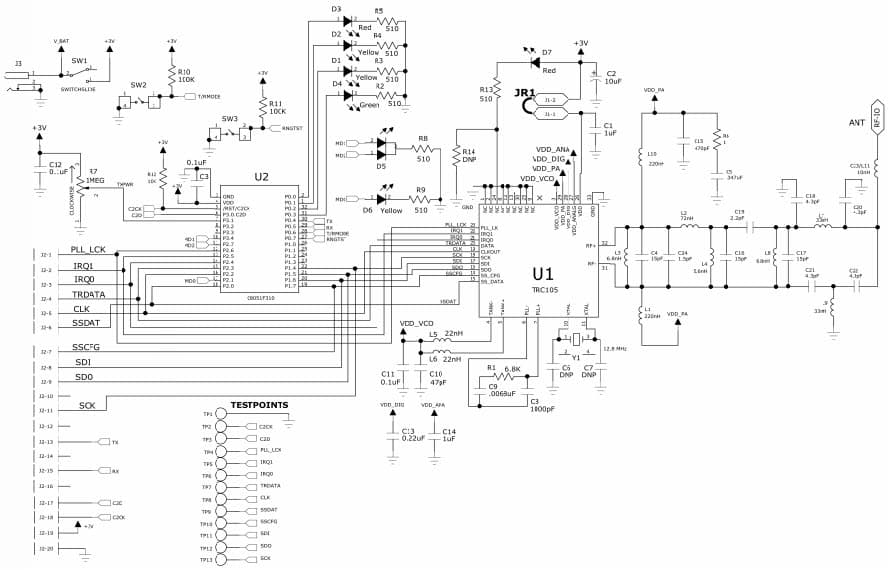 AN0907, TRC105 Discrete L-C RF Tuning Network Application Note