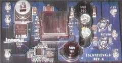 ISL6721EVAL3Z, Evaluation Board for the ISL6721, 48W, 12V, 18V DC to DC Multi-Output Power Supply for Automotive