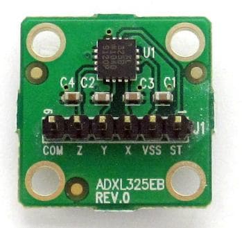 EVAL-ADXL325Z, Evaluation Board for the ADXL325 3-Axis Accelerometer