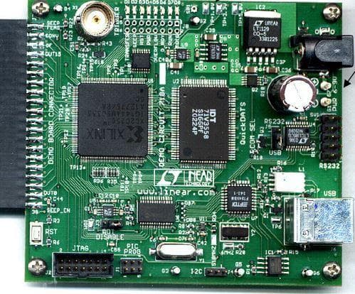 DC718C, USB based Windows PC hosted digital data acquisition system, ADC demonstration board