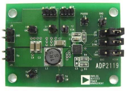 Evaluation Board for the ADP2119 Step-Down Regulator