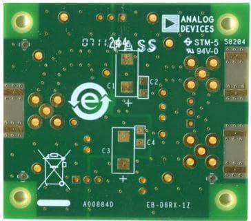 AD8130, Differential Receiver Evaluation Board for Amplifiers Offered in 8-Lead SOIC Package