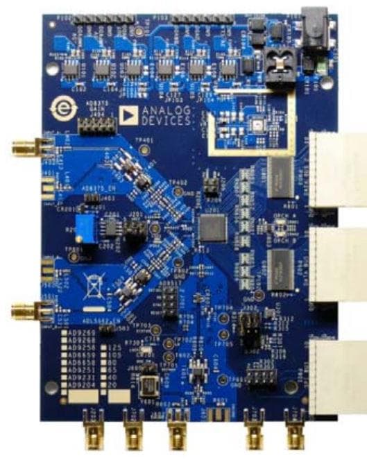 AD9269-80EBZ, Evaluation Board for the AD9269BCPZ-80, 2-Channel, 16-Bit, 80 MSPS Analog-to-Digital Converter