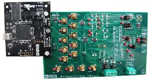 EVAL-AD5235SDZ, Evaluation Board for the AD5235 dual-channel, 1024-position, nonvolatile memory digital potentiometer