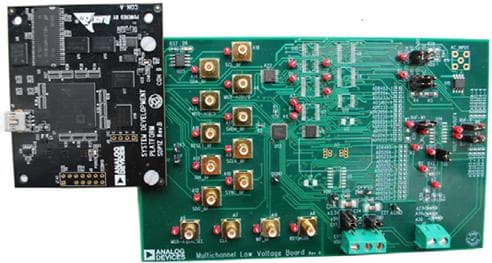 EVAL-AD8403SDZ, Evaluation Board for the AD8403 quad-channel 256-position, digital potentiometer