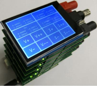 DC2591A, Demo Board based on LTC4316 EasySMU: I2C Address Translator and Simple Multichannel Source Measurement Unit