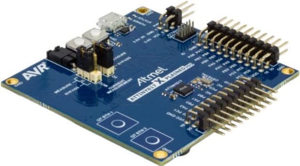 ATTINY817-XPRO, ATtiny817 Xplained Pro Evaluation Kit is a hardware platform for evaluating tinyAVR MCUs