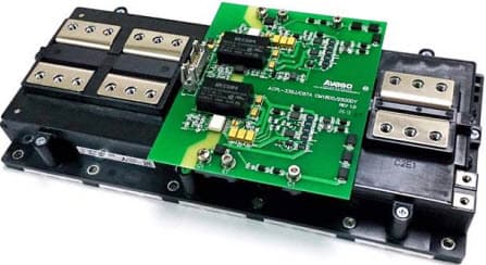 Mitsubishi IGBT CM1800DY with ACPL-339J and ACPL-C87A Gate Drive Reference Board