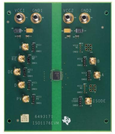 ISO1176EVM, Evaluation Module allows evaluation of the ISO1176 PROFIBUS Transceiver