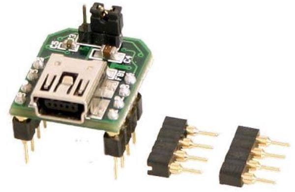 UB232R, USB Mini-B FT232R Evaluation Board, serial development module in the FTDI product range