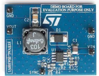 3 A step-down switching demonstration board based on the L7986A in HSOP8 package