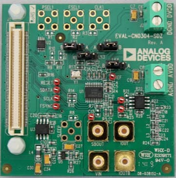 EVAL-CN0304-SDZ, Evaluation Board based on AD9834 75 MHz Low Power DDS Waveform Generator