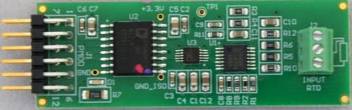 EVAL-CN0337-PMDZ, 12-Bit, 300 kSPS, Single-Supply, Fully Isolated RTD Temperature Measurement System Evaluation Board with 3-Wire Compensation