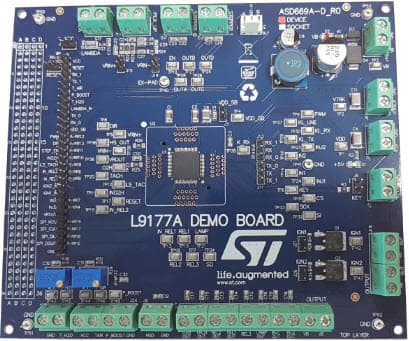 EVAL-L9177A, Evaluation Board based on L9177A Motion Motor Control