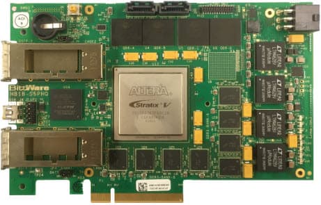 S5PH-Q, PCIe FPGA Board based on Intel Stratix V GX/GS Half-Length PCIe Board with Dual QSFP+/SFP+, DDR3 and QDRII+