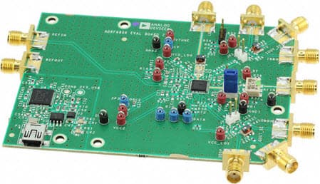 ADRF6806-EVALZ, Evaluation Board based on ADRF6806 50 to 525 MHz Quadrature Demodulator with Fractional-N PLL and VCO