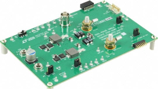 DC1753B-B, Demo Board (DCR Sense) based on LTC3880EUJ Dual Phase Single Output PMBus Buck, 6.5V = VIN = 24V, VOUT = 0.5V to 3.3V @ 40A