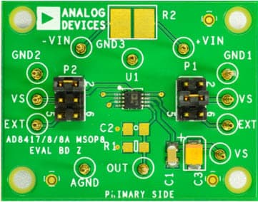 AD8418-EVALZ, Evaluation Board for AD8418 Current Sense Amplifier