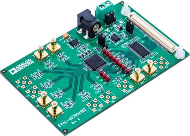 EVAL-AD7605-4SDZ, Evaluation Board for Evaluating the AD7605-4, 16-Bit Simultaneous Sampling, 4-Channel, SAR ADC