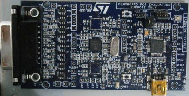 STEVAL-IME002V2, Single-Lead Electrocardiogram (ECG) and Body Impedance Evaluation Board based on HM301D