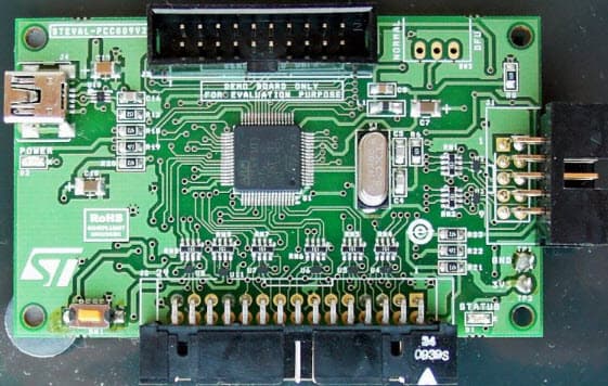 STEVAL-PCC009V2, IBU Motor Control & IPS Universal Interface Evaluation Board based on STM32x