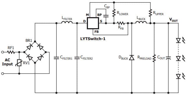 High-Side Buck - Application Note AN-67 for LYT Switch-1 Family