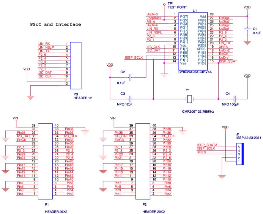 PSoC 1 Automotive Ultrasonic Distance Measurement for Park Assist Systems