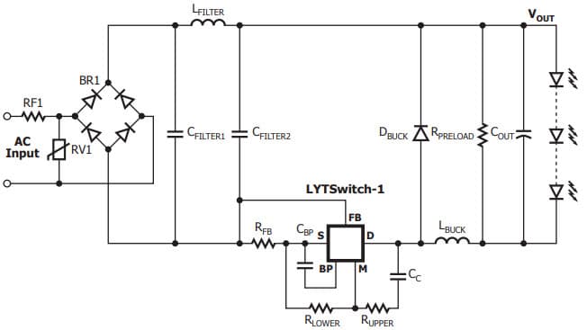 Low-Side Buck - Application Note AN-67 for LYT Switch-1 Family